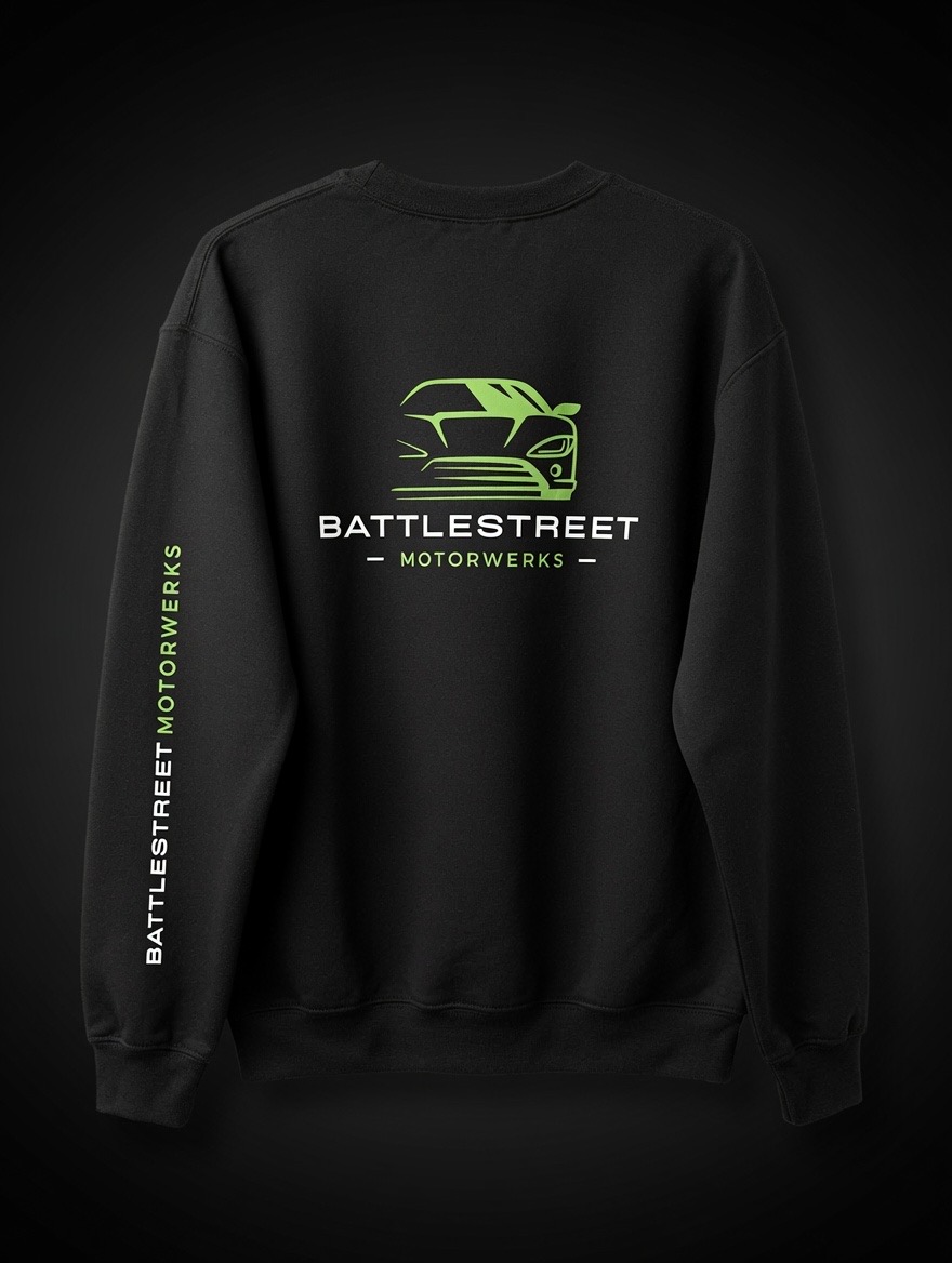 BattleStreet MotorWerks crewneck